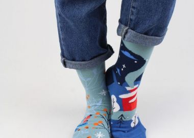 ΚΑΛΤΣΕΣ UNISEX BONAMI SOCKS WINTER NIGHT ΠΟΛΥΧΡΩΜΕΣ Πολύχρωμο -  - 