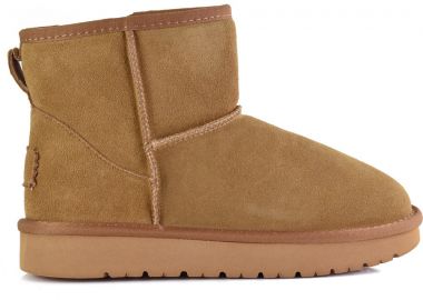 Κάμελ χαμηλό δερμάτινο Australian Boot Izy 1967 - Izy - 