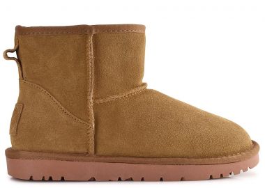 Καμελ χαμηλό δερμάτινο Australian Boot Kelara 41202 - Kelara - 