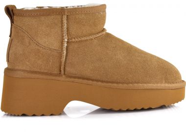 Καμελ δερμάτινο Australian Boot Kelara 51304 - Kelara - 