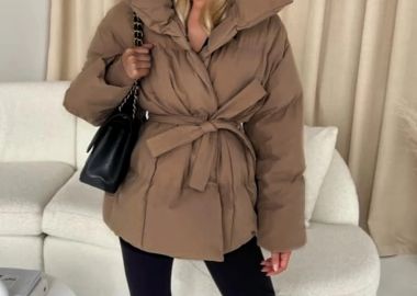 ΚΑΜΕΛ PUFFER ΜΠΟΥΦΑΝ - VERGEL - fashionroom - 