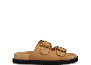 Καμηλό footbed σανδάλι - MIGATO - 