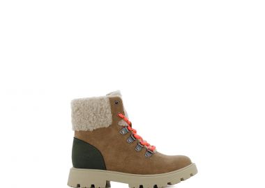 Καμηλό παιδικό μποτάκι - SJ - 