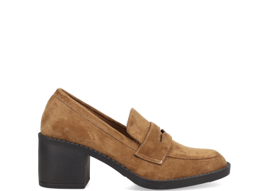 Καμηλό σουέντ loafer - MIGATO - 