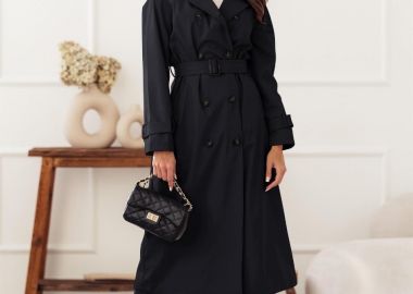 Καμπαρντίνα Lily Μαύρη - Amelie's - 