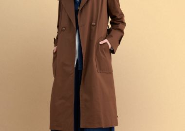 Καμπαρντίνα μακριά με ζώνη - 5206179128353 -  - 