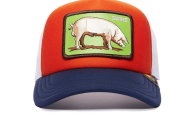 Καπέλο Jockey First Pig Γουρούνι Κόκκινο - Goorin Bros - GOORIN BROS - 