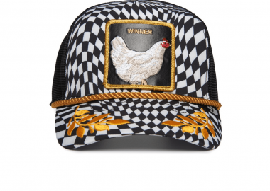Καπέλο Jockey Winner Κότα Ασπρόμαυρη - Goorin Bros - GOORIN BROS - 
