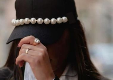 ΚΑΠΕΛΟ ΜΕ ΠΕΡΛΕΣ - SUSAN - sense-shop - 