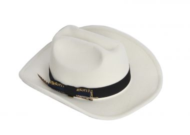 Καπέλο τύπου fedora με διακοσμητικό φτερό - MAT FASHION - 