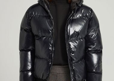 Καπιτονέ puffer μπουφάν με κουκούλα - FUNKY BUDDHA - 