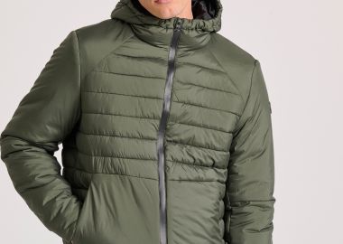 Καπιτονέ traveller μπουφάν με κουκούλα - FUNKY BUDDHA - 