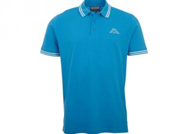 Kappa Ανδρικό T-shirt Polo Μαύρο 709361-19-4006 - Kappa - 