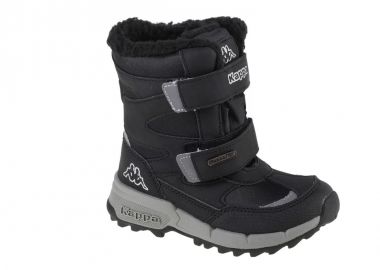 Kappa Cekis Tex K Παιδικές Μπότες Χιονιού με Σκρατς Μαύρες 260903K-1115 - Kappa - 