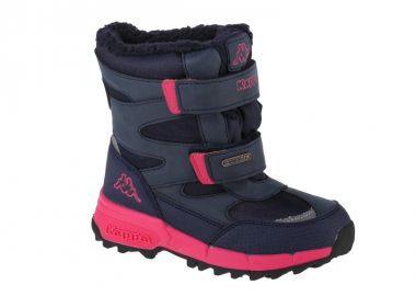 Kappa Cekis Tex Παιδικές Μπότες Χιονιού με Σκρατς Navy Μπλε 260903K-6722 - Kappa - 