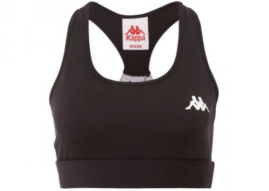 Kappa Ebba Γυναικείο Αθλητικό Μπουστάκι Μαύρο 305040-005 - Kappa - 
