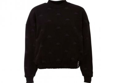 Kappa Ignara Γυναικείο Φούτερ Μαύρο 309091-19-4006 - Kappa - 