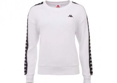 Kappa Ilary Γυναικείο Φούτερ Λευκό 309068-11-0601 - Kappa - 