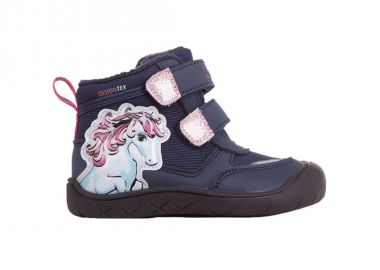 Kappa Παιδικά Sneakers High με Σκρατς Navy Μπλε 280021M-6722 - Kappa - 