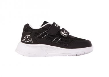 Kappa Παιδικά Sneakers με Σκρατς Μαύρα 280024M-1110 - Kappa - 