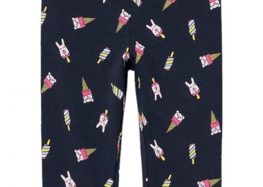 Κάπρι Name It Nmfvivian Aop 13228154-Dark Sapphire-Ice cream Κορίτσι - Name It - 