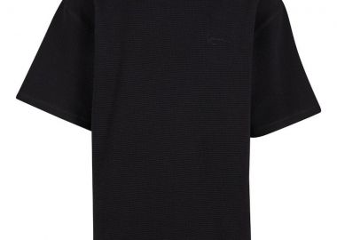 Karl Kani Signature Waffle Ανδρικό T-Shirt - Μαύρο-KM261-019-BLACK - KARL KANI - 