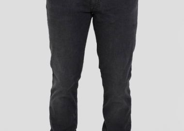 KARL LAGERFELD Ανδρικό Μαύρο 5-Pocket Black Jeans - KARL LAGERFELD - 