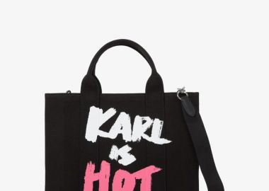 KARL LAGERFELD KARL IS HOT SQUARE MEDIUM A4W50075 Μαύρο - Karl Lagerfeld - 