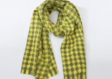 Κασκόλ με καρό σχέδιο - MAT FASHION - 