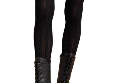 Καθημερινής Χρήσης Attrattivo Με Σχέδιο Πλεξούδα 9G23477-BLACK Γυναικείο - Attrattivo - 