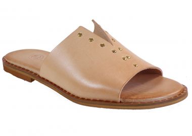 Katia Shoes Γυναικεία Παντόφλες Κ123-2019 Φυσικό Δέρμα - Katia Shoes - 