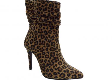 Katia Shoes Γυναικεία Παπούτσια Μποτάκια Β55-153 Λεοπάρ - Katia Shoes - 