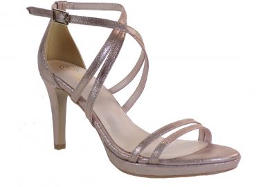 Katia Shoes Γυναικεία Παπούτσια Πέδιλα A16-4967 Χαλκός Χιονέ - Katia Shoes - 
