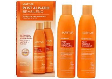 Kativa Straightening Duo Post Treatment Kit (Πακέτο συντήρησης της θεραπείας Alisado Brasileno) - Kativa - 
