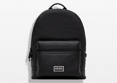 KENZO Ανδρικό Kenzography Leather Backpack - KENZO - 