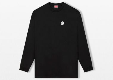 KENZO Ανδρικό Μαύρο Boke Flower 2.0 Relax T-Shirt - KENZO - 