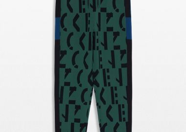 KENZO Ανδρικό Πράσινο Sport Μonogrammed Jogging Pants - KENZO - 