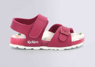 Kickers βρεφικά σανδάλια με λογότυπο 