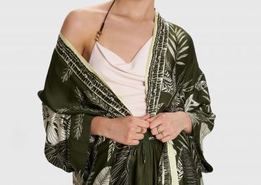 Κιμονό εμπριμέ με ζώνη - 5206634950796 -  - 