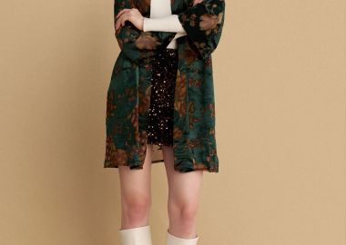 Κιμονό φλοράλ βελούδινο - 5206179031172 -  - 