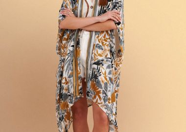 Κιμονό μακρύ με σχέδιο - 5206179112536 -  - 