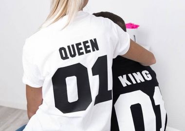 KING & QUEEN T-SHIRT set - fashionroom - 
