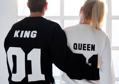 KING 01 & QUEEN 01 SWEATSHIRT SET - sense-shop - 