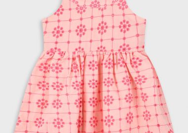 Κιπούρ φόρεμα για κορίτσι - Ροζ 15-225311-7-7 - energiers - 