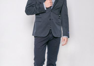 Κλασικό σακάκι GANT - 76458 Μπλε Σκούρο - GANT - 