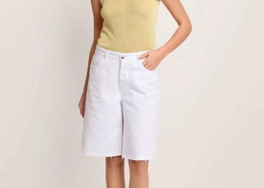 Kocca γυναικεία βερμούδα με wide leg 