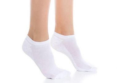 ΚΟΦΤH ΓΥΝΑΙΚΕΙΑ ΑΘΛΗΤΙΚΗ ΚΑΛΤΣΑ ΜΙΣΗ ΠΕΤΣΕΤΑ 3ΑΔΑ 3809 ΛΕΥΚΟ - GO - 