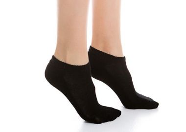 ΚΟΦΤH ΓΥΝΑΙΚΕΙΑ ΑΘΛΗΤΙΚΗ ΚΑΛΤΣΑ ΜΙΣΗ ΠΕΤΣΕΤΑ 3ΑΔΑ 3809 ΜΑΥΡΟ - GO - 