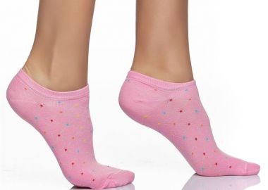 ΚΟΦΤΗ ΓΥΝΑΚΕΙΑ ΚΑΛΤΣΑ INIZIO ΣΧΕΔΙΟ ΠΟΥΑ 3825-2 ΡΟΖ - INIZIO - 