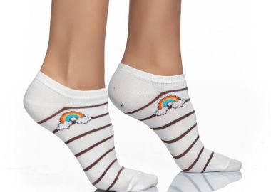 ΚΟΦΤΗ ΓΥΝΑΚΕΙΑ ΚΑΛΤΣΑ INIZIO ΣΧΕΔΙΟ ΡΙΓΑ 3825-8 ΜΠΕΖ - INIZIO - 